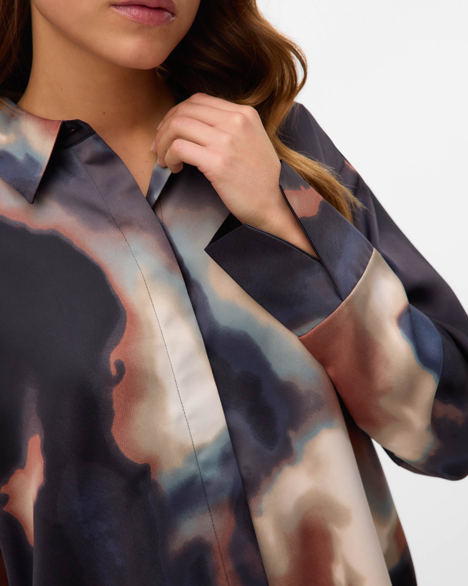 VMJOA PRINTED LONG SLEEVE SHIRT